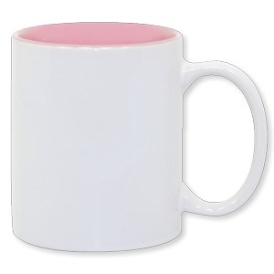 11oz Pink Photo Mug