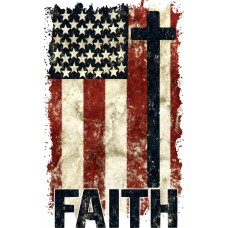 Vintage Faith Flag