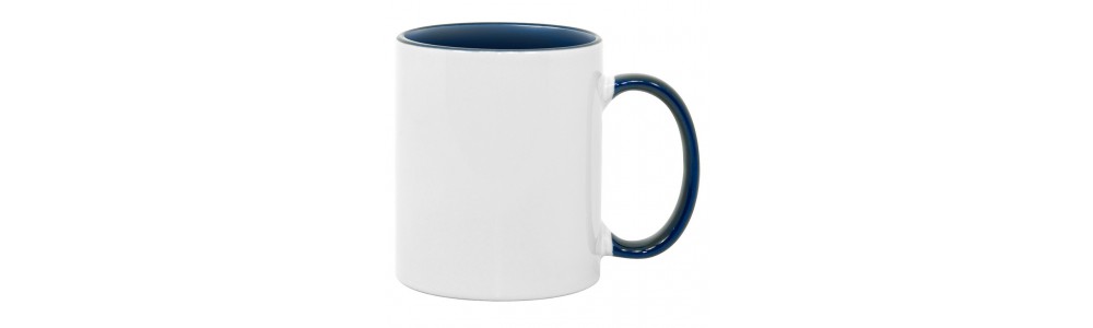 11oz Color Combo Blue Mug