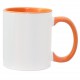 11oz Color Combo Orange Mug