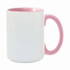 15oz Color Combo Pink Mug