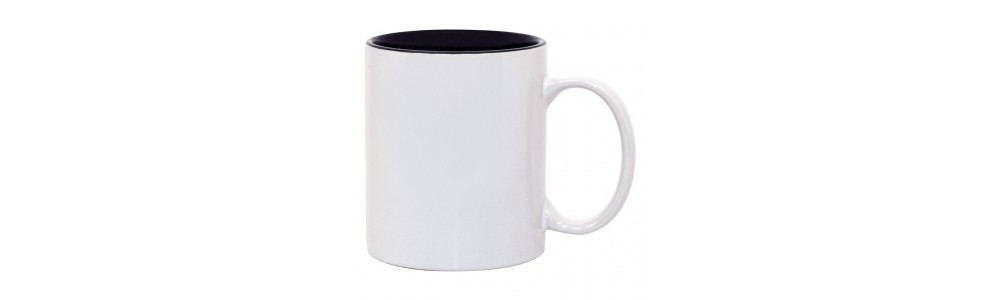 Black 2-tone 11oz mug
