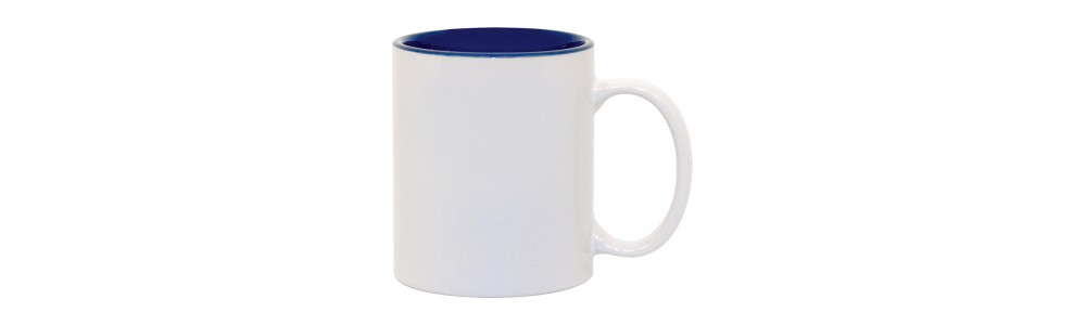 Blue 2-tone 11oz mug