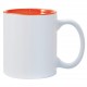 Orange 2-tone 11oz mug