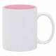 Pink 2-tone 11oz mug