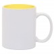 Yellow 2-tone 11oz mug
