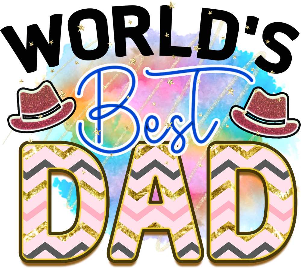  World's Best Dad print