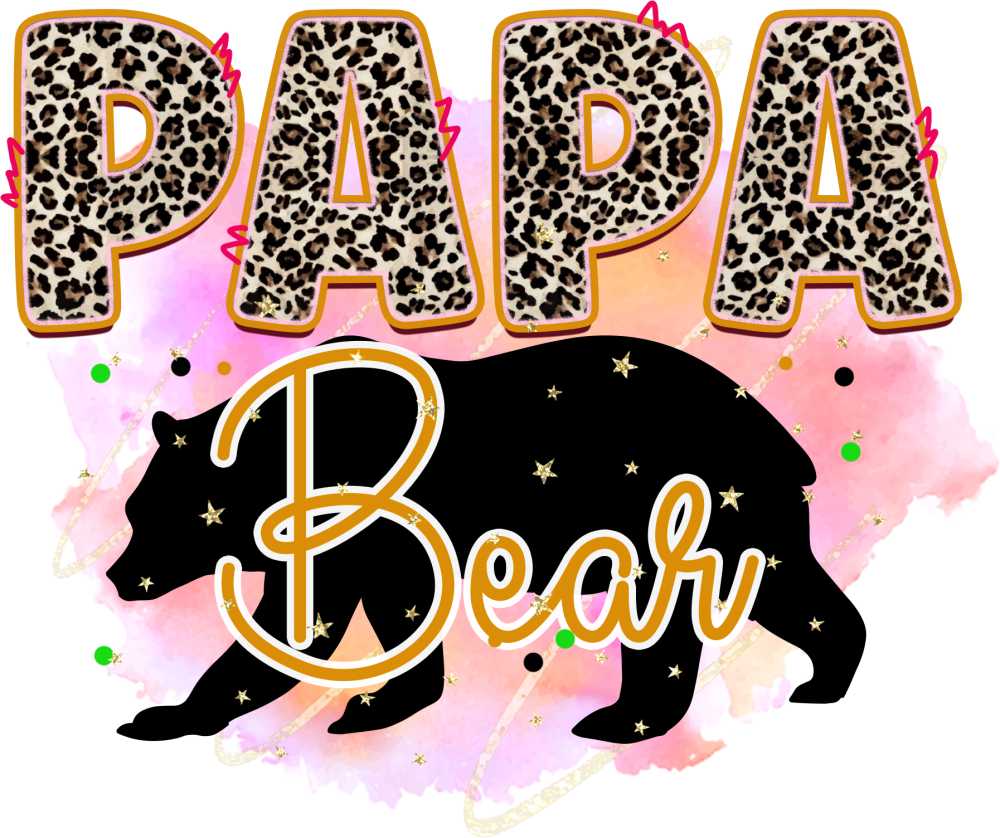 Papa bear mugs you can personalize