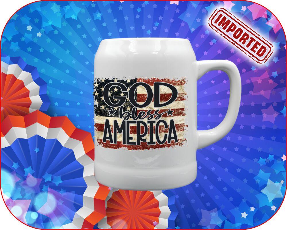 God Bless America Vintage Flag - Image 10