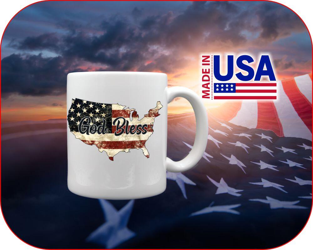 God Bless USA Vintage Flag - Image 8