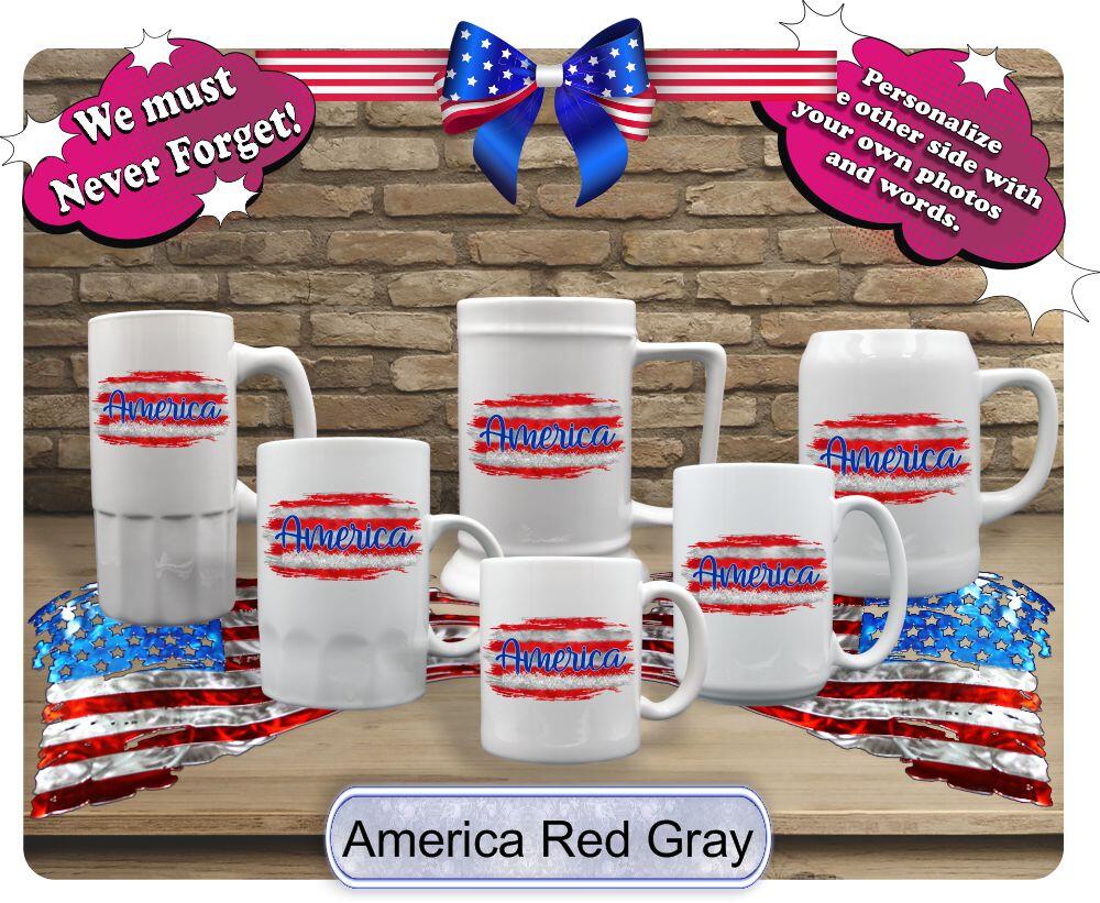 America Red Gray - Image 2