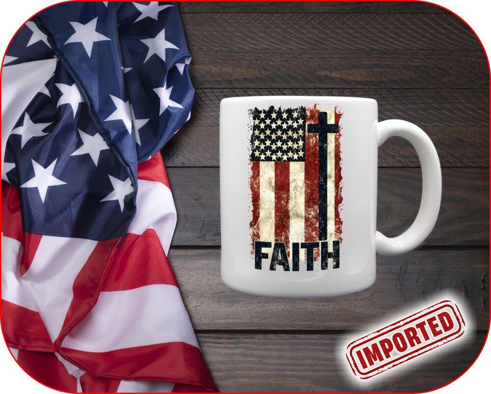 Vintage Faith Flag - Image 5