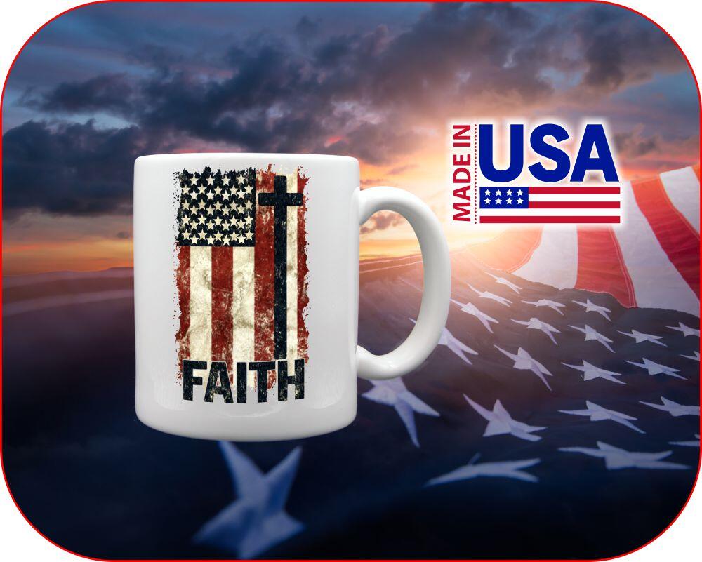 Vintage Faith Flag - Image 6