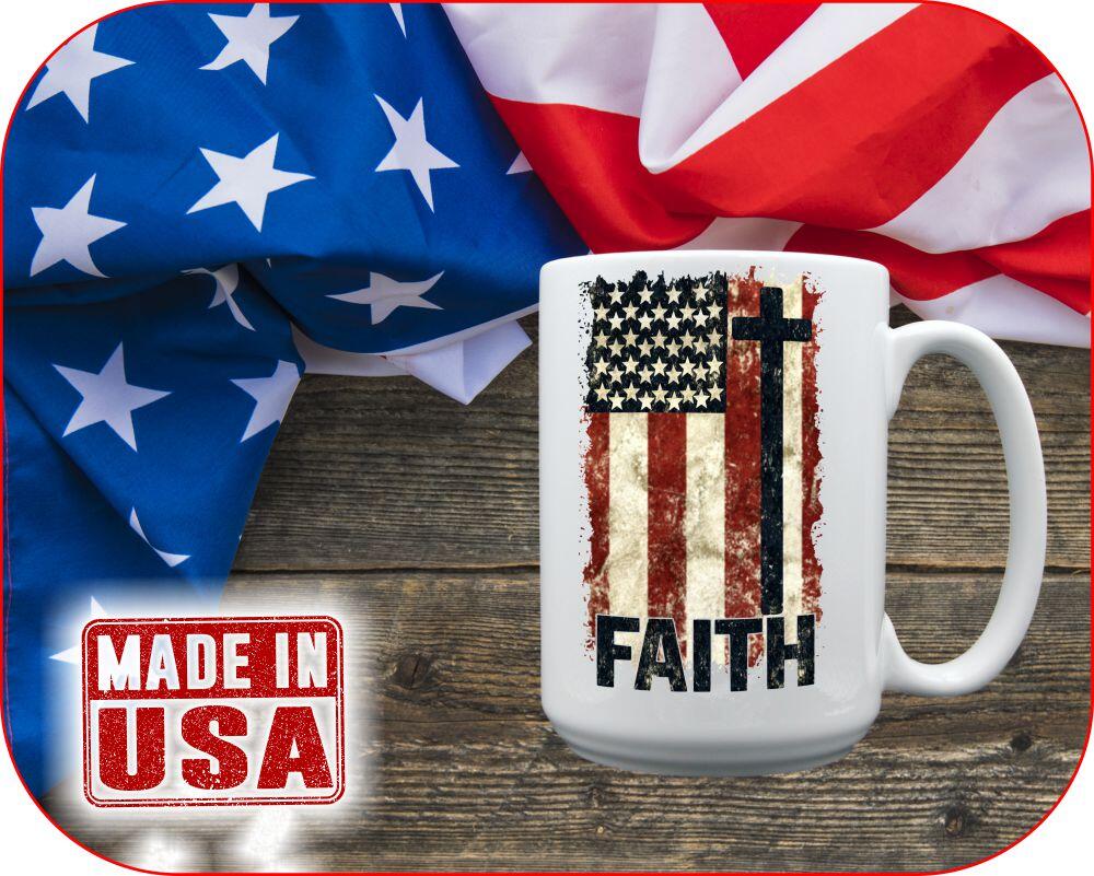 Vintage Faith Flag - Image 4