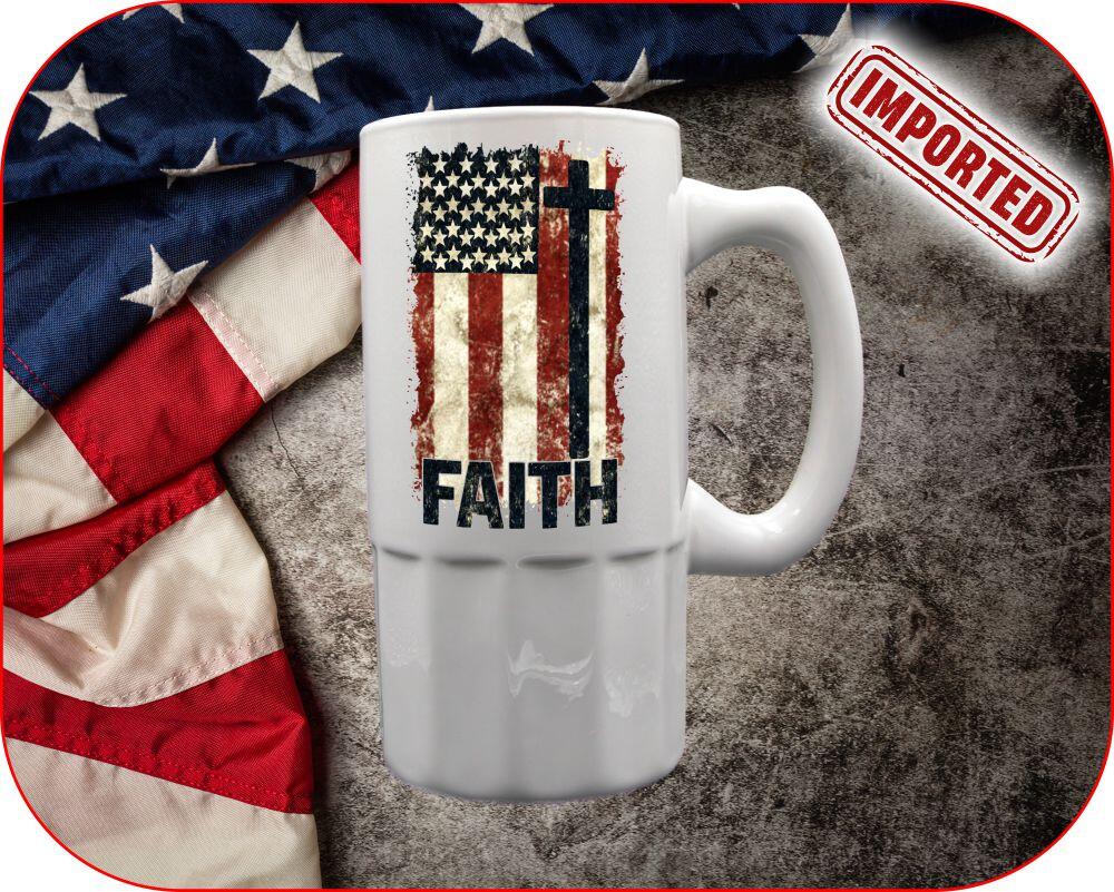 Vintage Faith Flag - Image 8