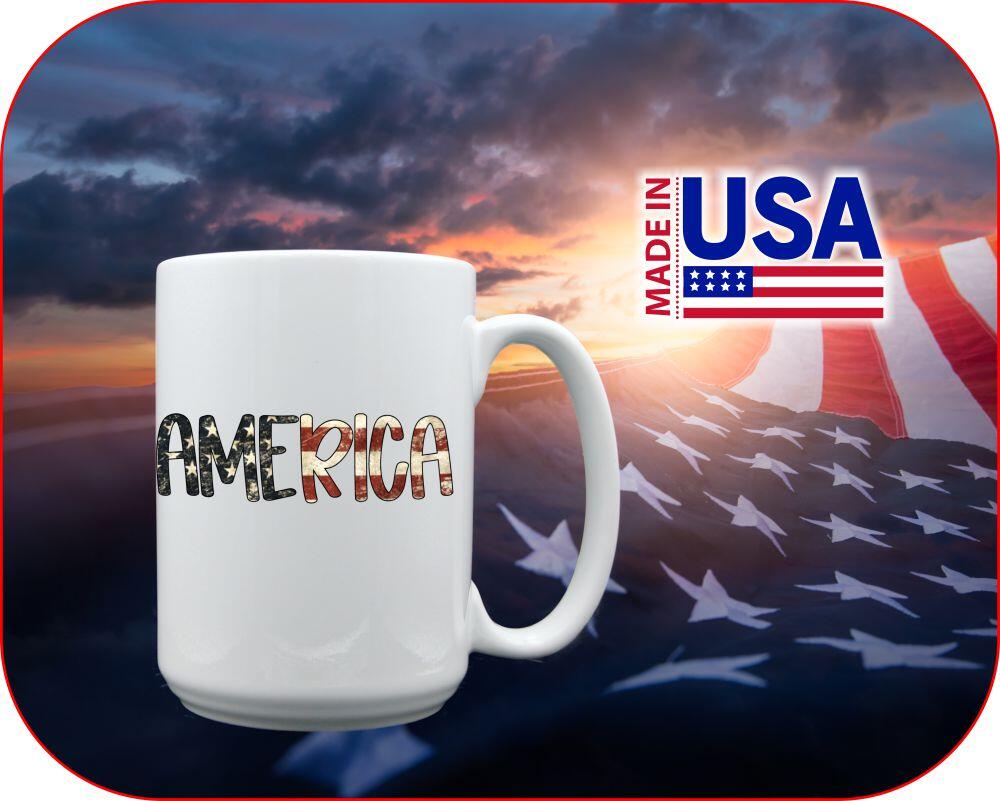 America Vintage Flag - Image 4