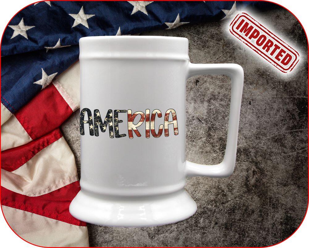 America Vintage Flag - Image 7