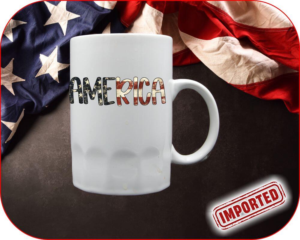 America Vintage Flag - Image 9