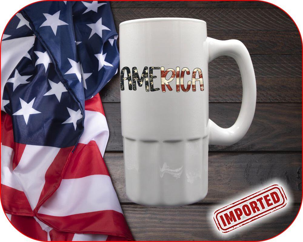 America Vintage Flag - Image 8