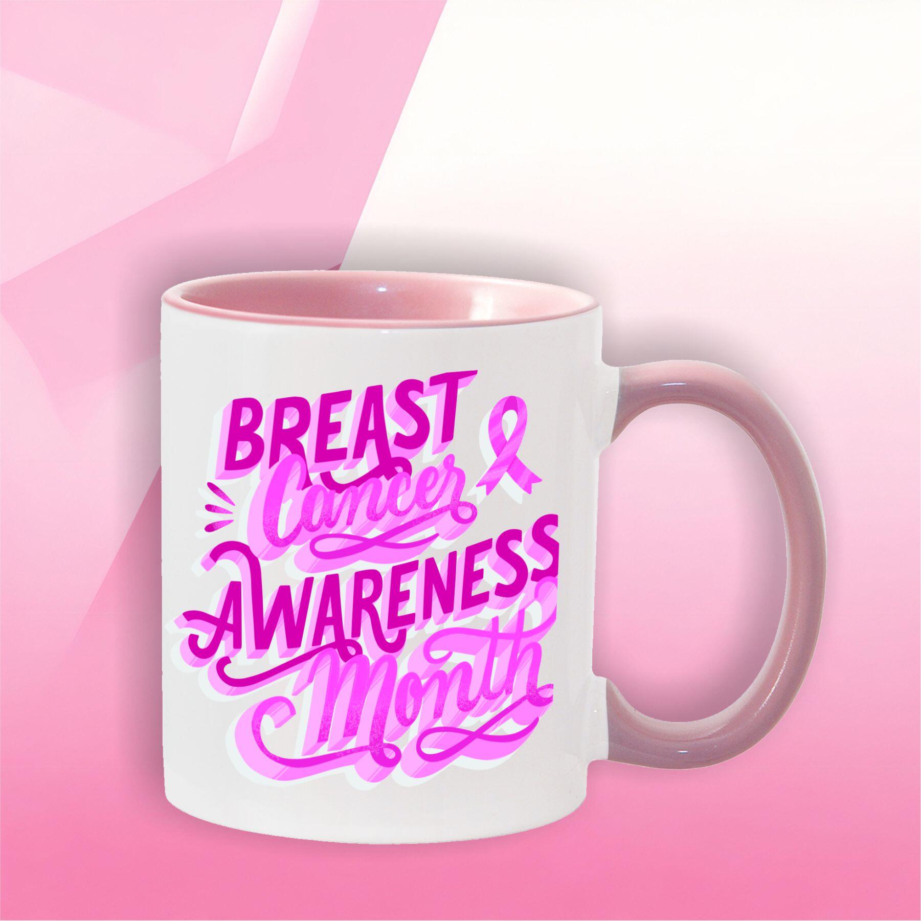 Breast Cancer Awareness Coffee Cup - Image 4