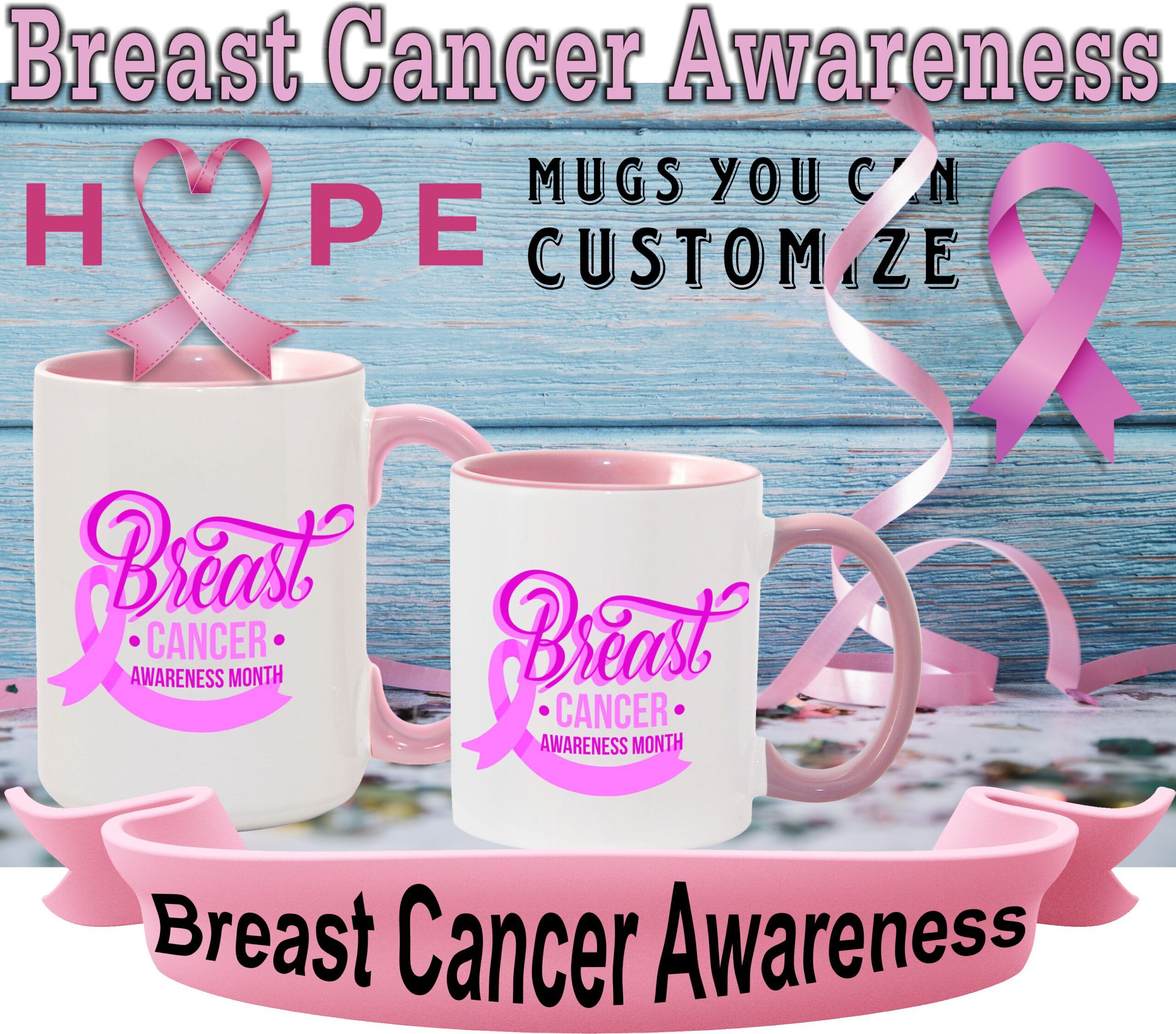 Breast Cancer Awareness Mug - Image 2