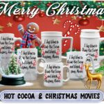 Hot cocoa & movies group mugs
